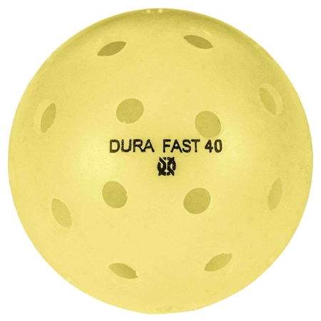 Dura Dura Fast Pickleball, Yellow, 4PK KZDF004-Y